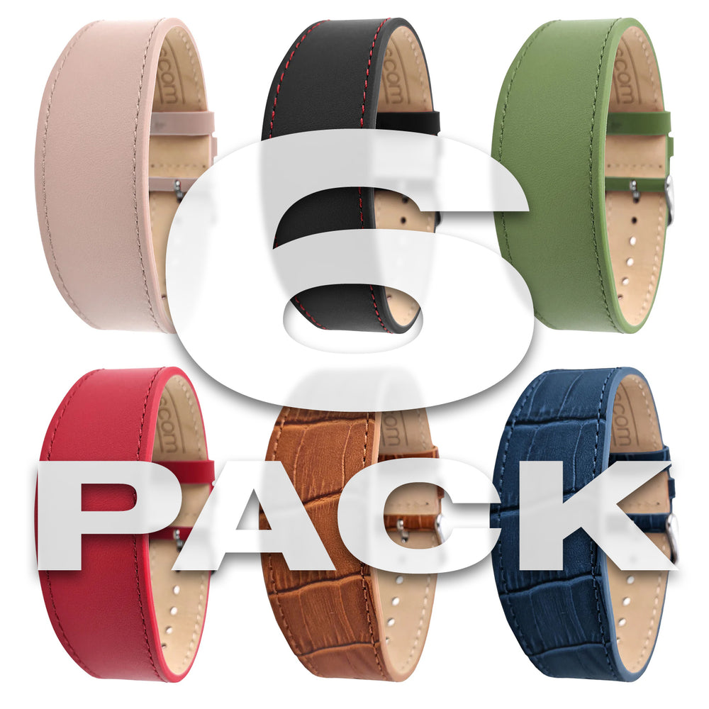 Addict Leather Straps - Pack of 6