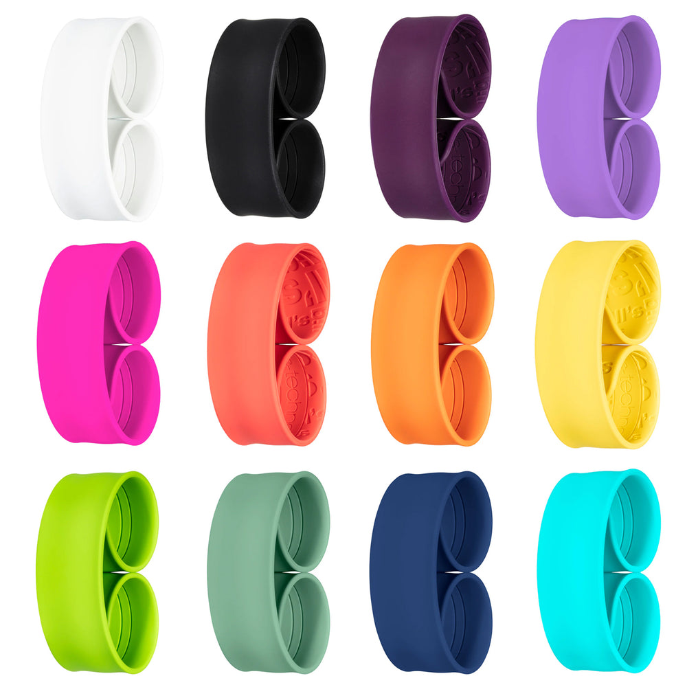 Bracelets Addict Silicone - Pack de 12 Unis