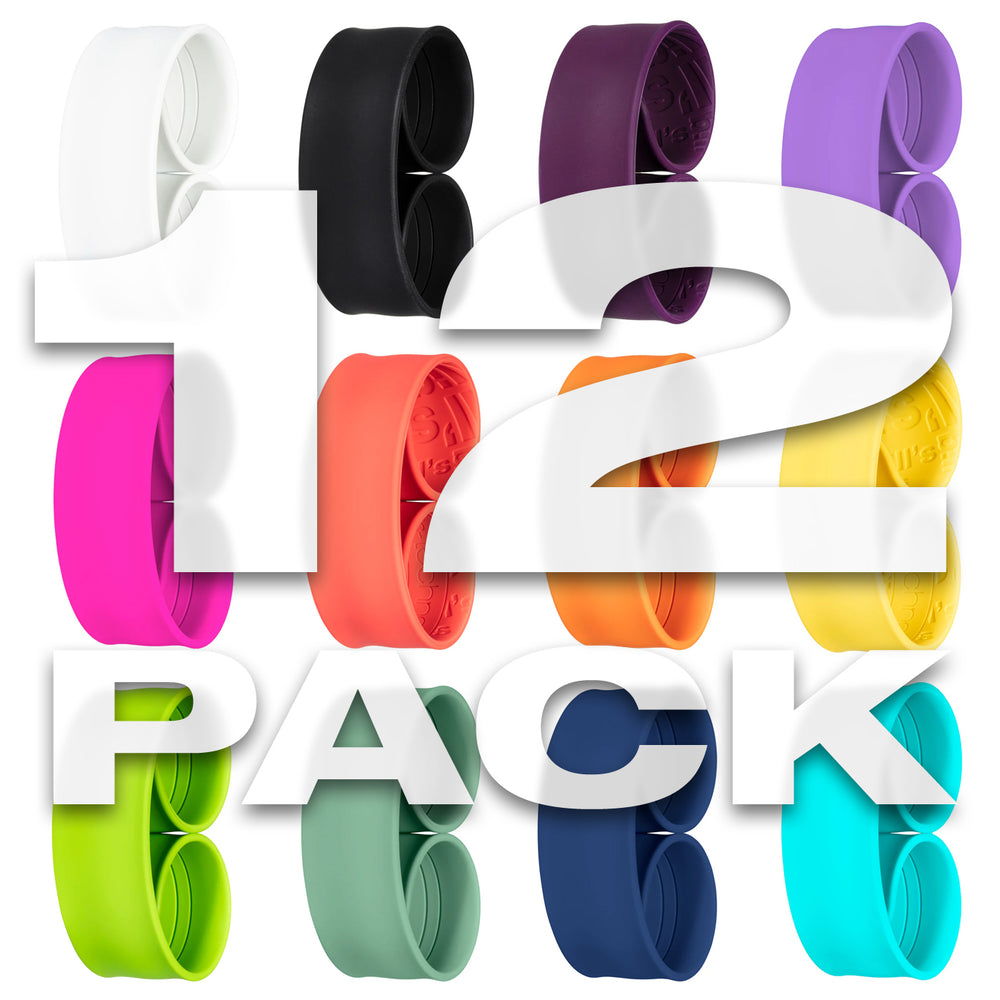 Bracelets Addict Silicone - Pack de 12 Unis